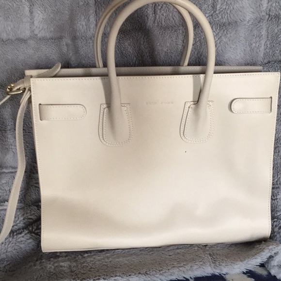CUIR ROSE AUTH ITALIAN LEATHER PURSE-hand made - Picture 1 of 7